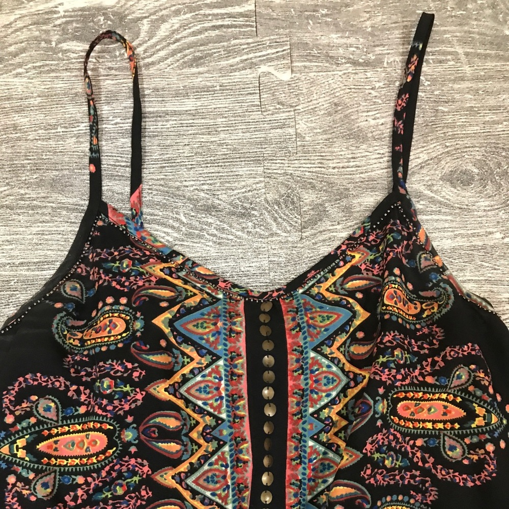 Black Paisley Dress
